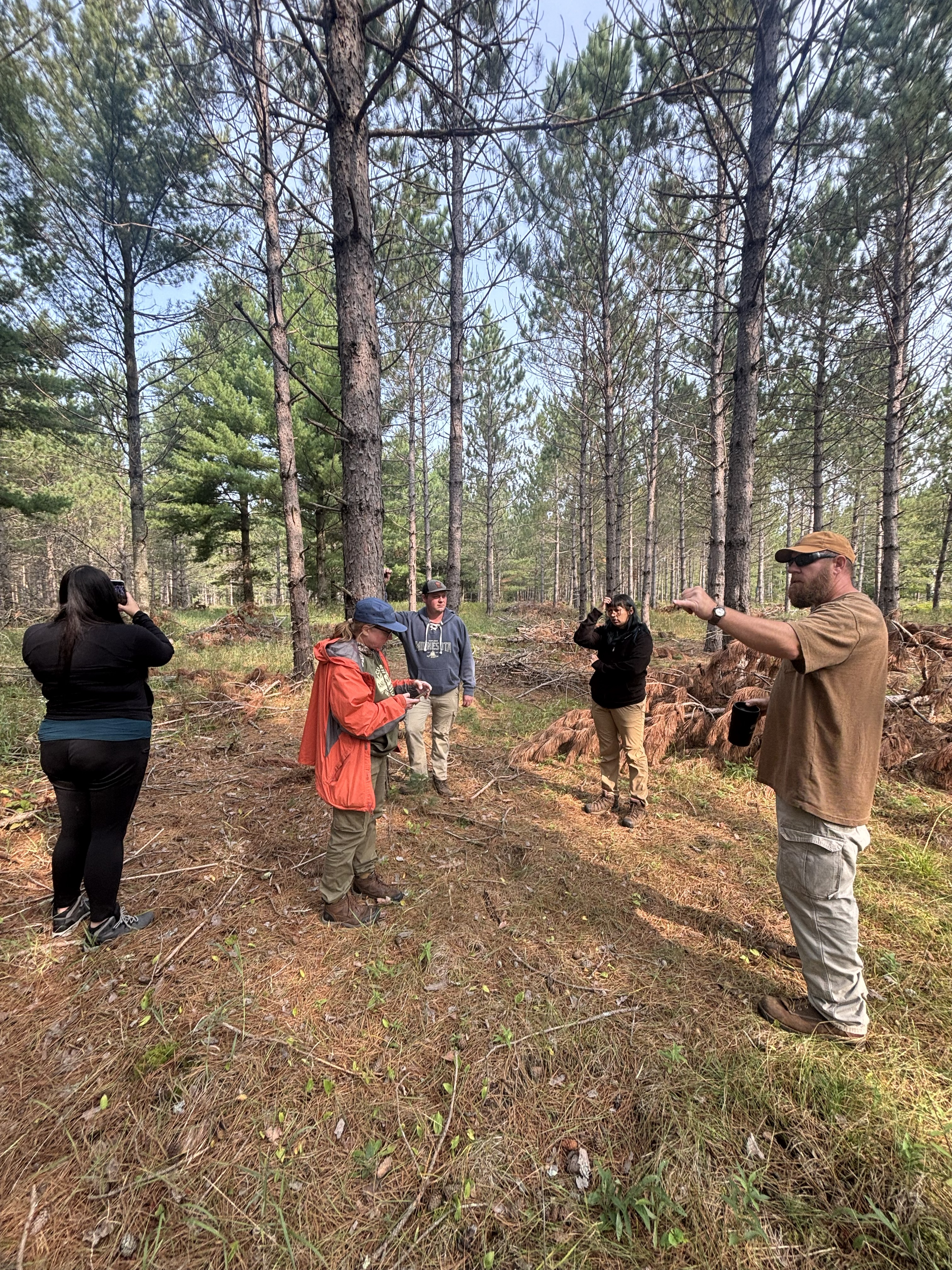 Field work image with utility vehicle